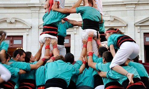 castellers barcelone